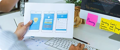 UI/UX design and development