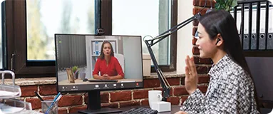 Live video conferencing