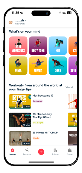 Flexible Gym Scheduling