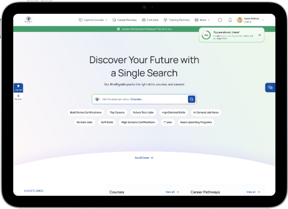 Learner’s Homepage