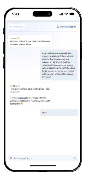 RASA-based AI Chatbot