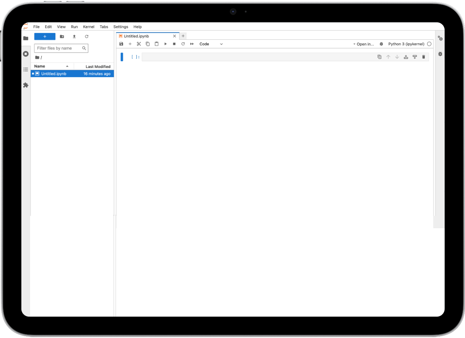 Integrated Notebook Environment