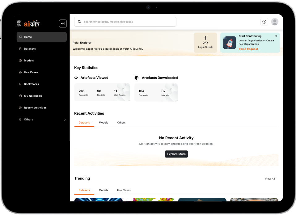 Unified Repository of Artefacts